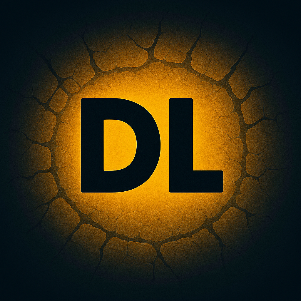 DeepLight server logo - green torch icon with DL letters